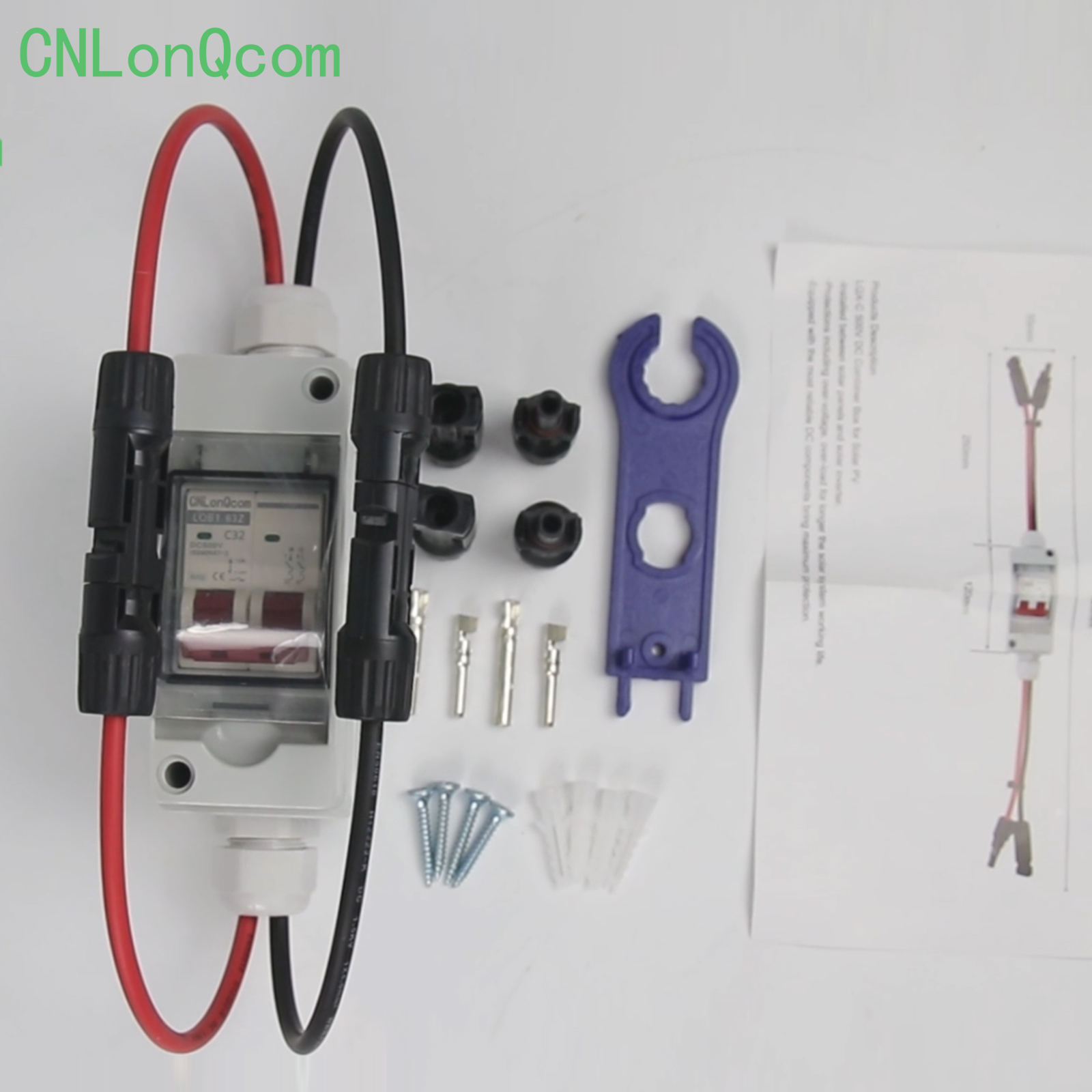 CNLonQcom lansira LQX-C Solar DC Breaker Box