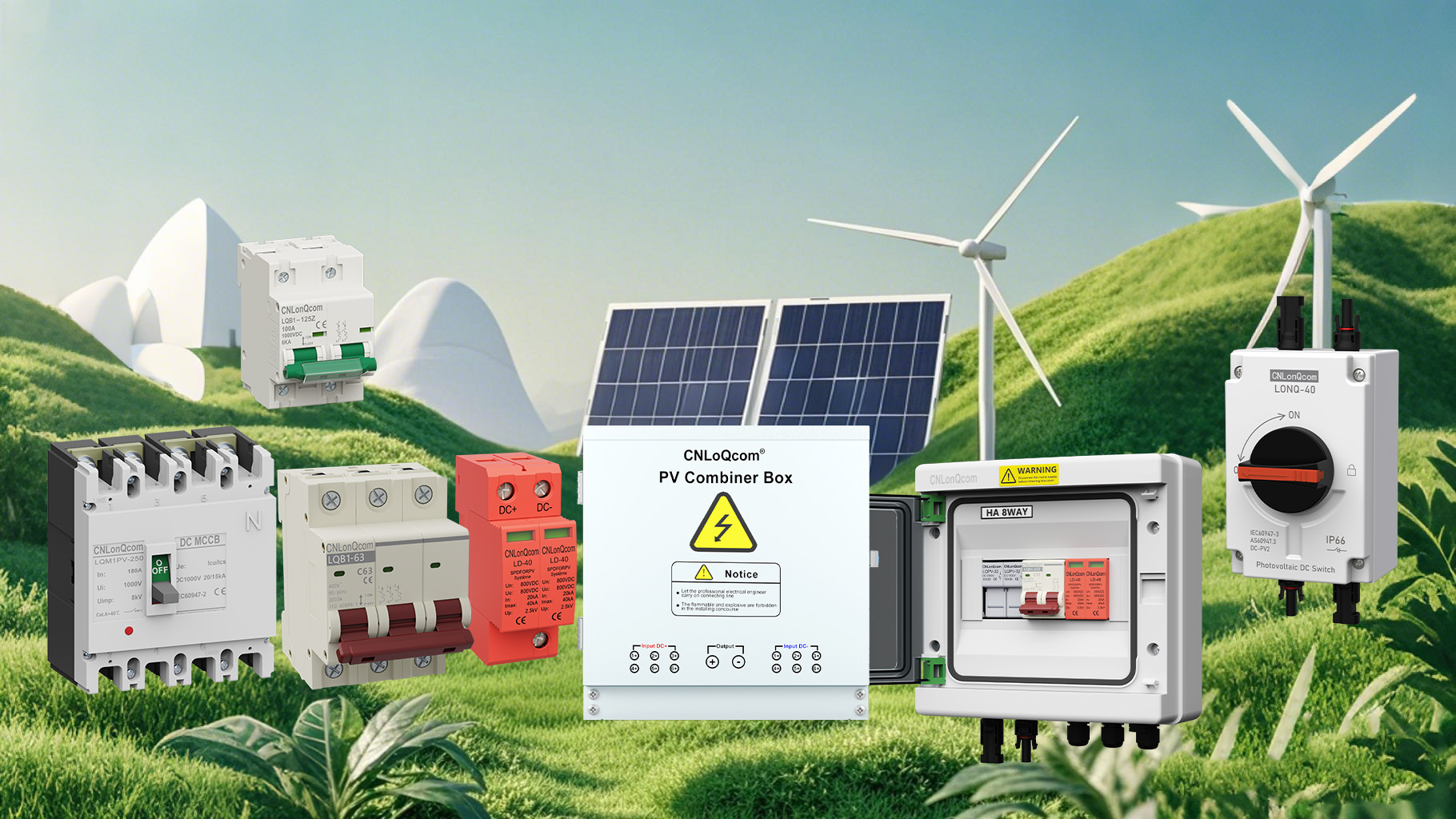 Učinkovite in zanesljive PV električne rešitve - Cnlonqcom omogoča vašo prihodnost zelene energije