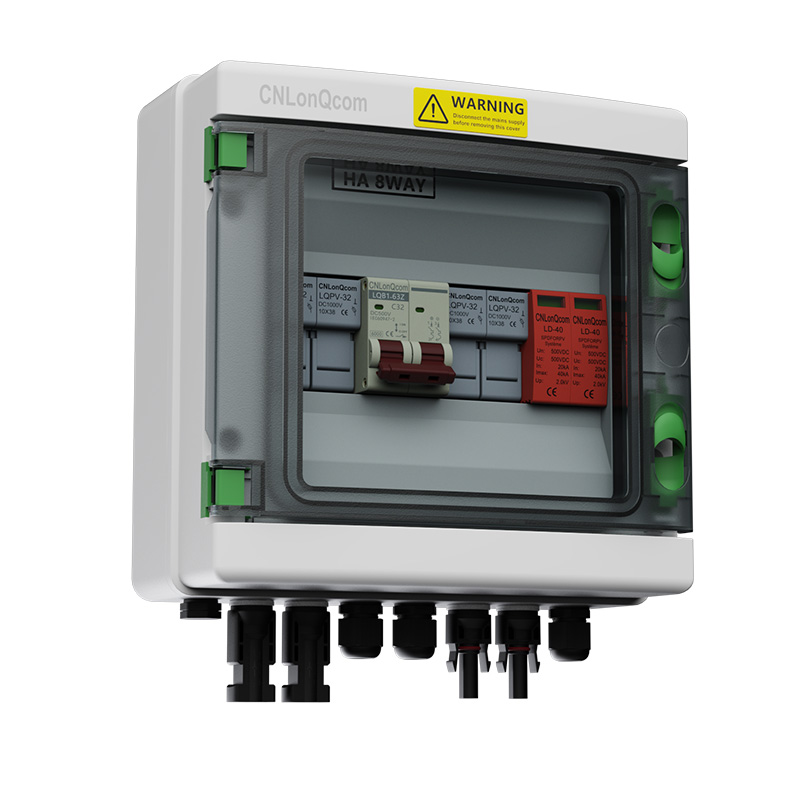PV Combiner Box 2 v 1 Out DC500V